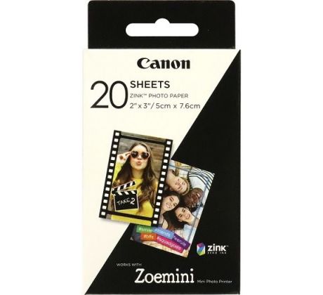 Canon Papier ZP-2030 20ks (ZINK) Zoemini (3214C002)
