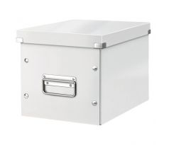 Štvorcová škatuľa A5 (M) Click & Store perleťova biela