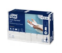 Papierové utierky skladané ZZ 2-vrstv. TORK Xpress Multifold jemné H2 (21 bal.)