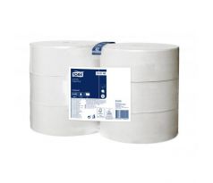Toaletný papier 1-vrstv. TORK Jumbo 26 cm, návin 480 m, prírodný biely, T1 (6 ks)
