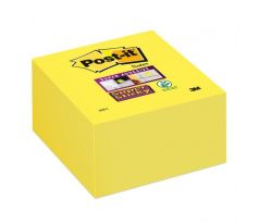 Bloček kocka Post-it Super Sticky 76x76mm žltá 350l