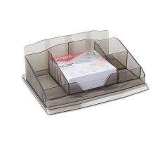 Stolový organizér Office Products dymový