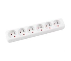 Predlžovací kábel Office Products so 6 zásuvkami 5m