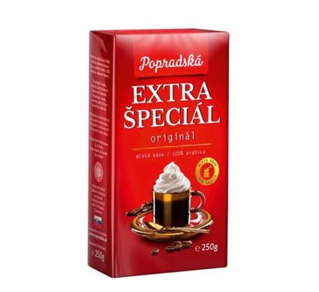 Káva Popradská extra špeciál mletá 250g BOP