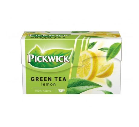 Čaj PICKWICK zelený s citrónom HB 20 x 2g