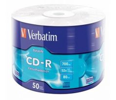 CD-R VERBATIM DTL Extra Protection 700MB 52X 50ks/spindel (43787)