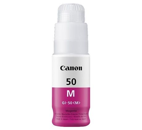 atramentová náplň CANON GI-50M magenta PIXMA G5050/G6050/G7050 (7700 str.) (3404C001)