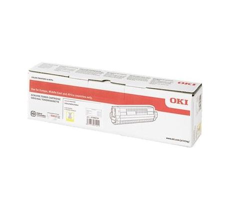 toner OKI C824/C834/C844 yellow (5000 str.) (47095701)