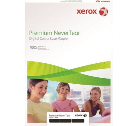 XEROX biela priesvitná polyesterová fólia NeverTear Heavy Frost obojstranná laser SRA3/258g/195µm (100 ks) (003R92332)