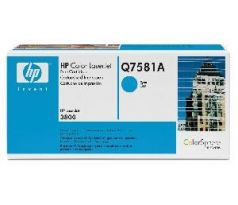 Toner HP Q7581A, Cyan
