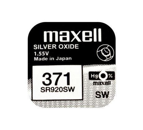 Batéria Maxell "371" SR920SW (1ks) (SR920SW)
