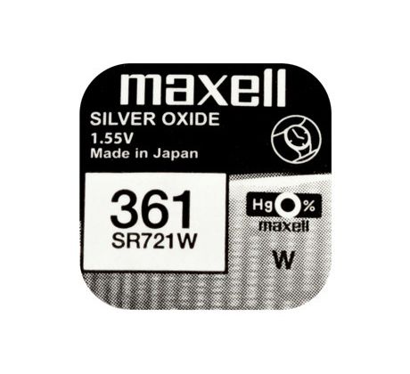 Batéria Maxell SR721W (1ks) (SR721W)