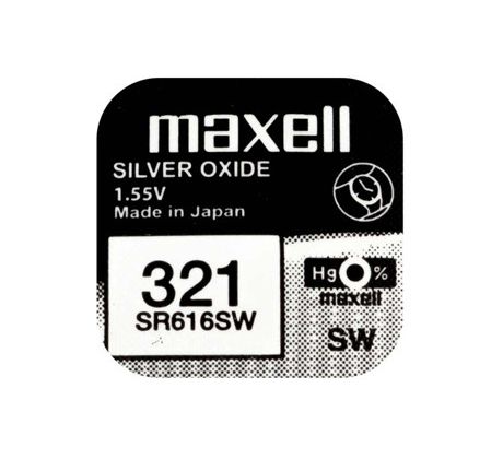 Batéria Maxell SR616SW (1ks) (SR616SW)