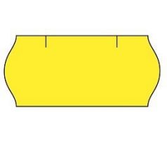 cenovkové etikety 26x12 CONTACT METO 100 - žlté (pre etiketovacie kliešte) 1.500 ks/rol. (15102630)