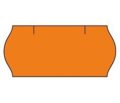 cenovkové etikety 22x12 CONTACT METO 6 - oranžové (pre etiketovacie kliešte) 1.500 ks/rol. (130300024)