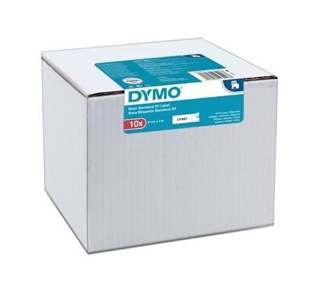 páska DYMO 40913 D1 Black On White Tape (9mm) (10ks) (2093096)