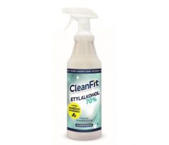 CleanFit dezinfekčný roztok Etylakohol 70% citrus 1l + rozprašovač ZDARMA