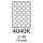 etikety RAYFILM 40mm kruh lesklé transparentné samolepiace laser R04004040KA-LCUTA4 (100 list./A4) (R0400.4040KA-LCUTA4)