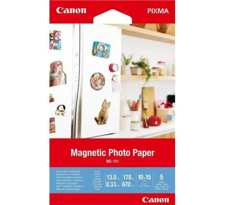 Canon Papier MG-101 10x15cm 5ks (MG101) (3634C002)