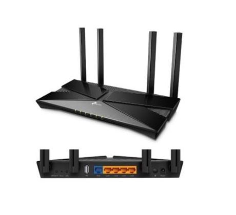TP-LINK Archer AX20, AX1800 Wi-Fi 6 Router, 4-Port 1000Mbps RJ45, USB, 4x anténa  (Archer AX20)