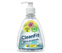 CleanFit dezinfekčný gél 70% citrus na ruky s pumpičkou 300ml