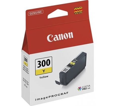 kazeta CANON PFI-300Y yellow iPF PRO-300 (14,4 ml) (4196C001)