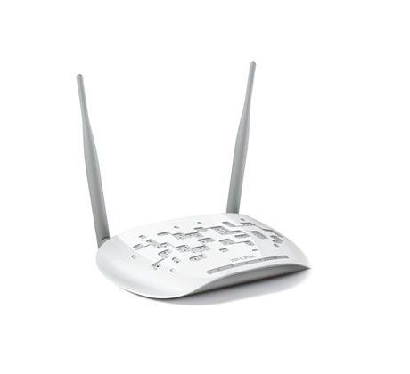 Wireles AccesPoint TP-LINK TL-WA801N, 300 Mbps, MIMO, PoE, Repeater, Client, Bridge, Multi-SSID s VLAN, 2 fixné antény (TL-WA801N)