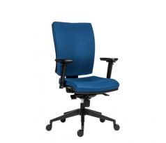 Kancelárska stolička 1380 Flute/Rahat SYN D4 modrá
