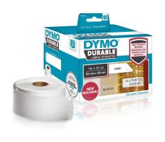 Samolepiace etikety Dymo LW 89x25mm polypropylénové s ochrannou vrstvou biele