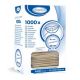 Špáradlá drevené hygienicky balené 2 x 65 mm (1000 ks)