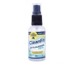 CleanFit dezinfekčný roztok Etylakohol 70% citrus s rozprašovačom 50 ml