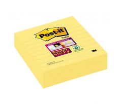 Samolepiaci bloček Post-it Super Sticky 101x101 žltý linajky