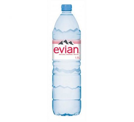 Minerálna voda Evian 6 x 1,5 ℓ PET