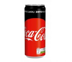 Coca Cola Zero`Z` plechovka 24 x 0,33 ℓ