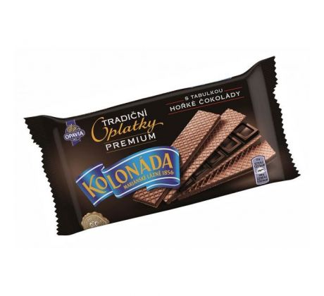 Oblátky Kolonáda Premium - horká čokoláda 92 g