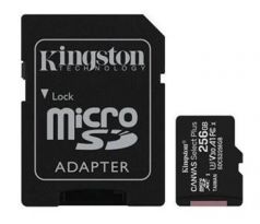 Pamäťová karta Kingston Canvas Select Plus microSDXC 256GB Class 10 UHS-I 100/10 MB/s (+ adaptér) (SDCS2/256GB)