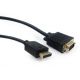 DisplayPort to VGA adapter cable, black, 1.8 m (CCP-DPM-VGAM-6)