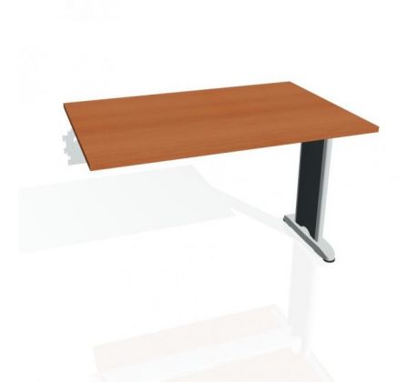 Rokovací stôl Flex, 120x75,5x80 cm, čerešňa/kov