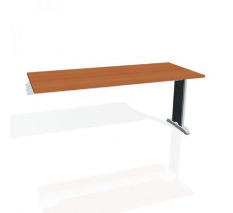 Rokovací stôl Flex, 180x75,5x80 cm, čerešňa/kov