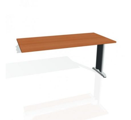 Rokovací stôl Flex, 160x75,5x80 cm, čerešňa/kov