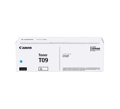 toner CANON T09 cyan i-SENSYS X C1127i/C1127iF (5900 str.) (3019C006)