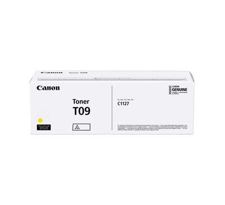 toner CANON T09 yellow i-SENSYS X C1127i/C1127iF (5900 str.) (3017C006)