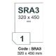 etikety RAYFILM 297x420 pololesklé biele laser 250g SRA3 R0112SRA3B (50 list./SRA3) (R0112.SRA3B)