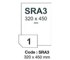 etikety RAYFILM 297x420 pololesklé biele laser 250g SRA3 R0112SRA3X (200 list./SRA3) (R0112.SRA3X)