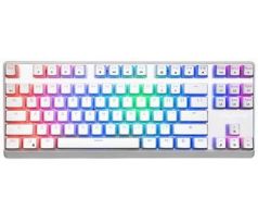 Klávesnica Modecom LANPARTY PUDDING EDITION VOLCANO RGB Blue Switch WHITE (K-MC-LANPARTY-U-RGB-BLUE-200-PUDD)