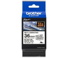 páska BROTHER TZeSL261 čierne písmo, biela páska SELF-LAMINATING Tape (36mm) (TZESL261)