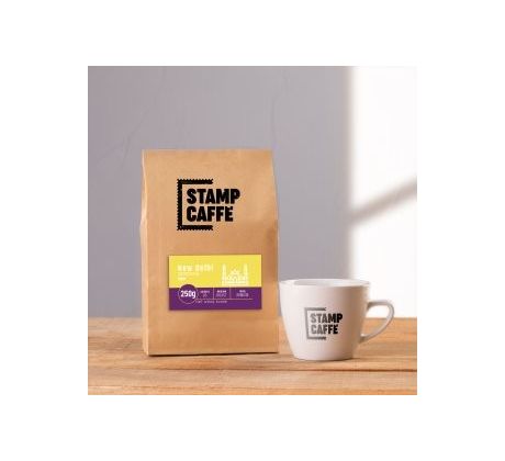 Káva Stamp Caffé - New Delhi; Odrodová káva - India zrnková 250g (SC-NEWDELHI-250)