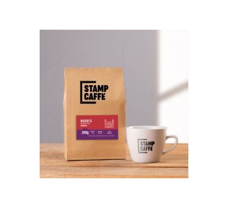 Káva Stamp Caffé - Bogotá; Odrodová káva - Kolumbia zrnková 250g (SC-BOGOTA-250)