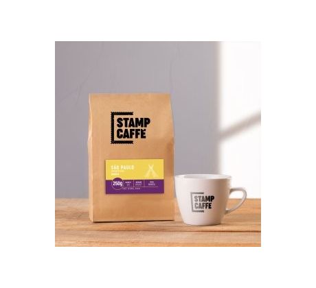 Káva Stamp Caffé - Sao Paulo; Odrodová káva - Brazília zrnková 1kg (SC-SAOPAULO-1)