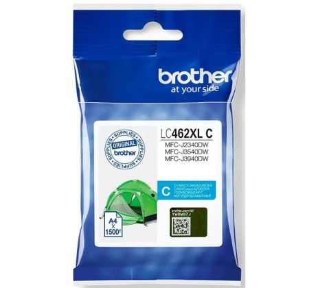 kazeta BROTHER LC-462XL Cyan MFC-J2340DW/J3540DW/J3940DW (LC462XLC)